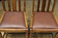 深みのある風合いで上品なアンティークチェア　DC8378　在庫(a:1 b:1 c:1 d:1)脚