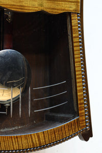 木目調の色合いが映える壁掛け時計【不動】　DC8383