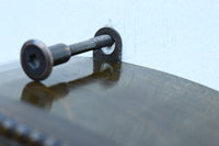 木目調の色合いが映える壁掛け時計【不動】　DC8383