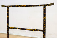 黒漆で雅な気品溢れる手ぬぐい掛け　DC8401a