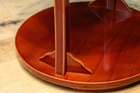 春慶塗りの色艶の美しい円形台　DC8404