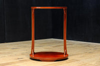 春慶塗りの色艶の美しい円形台　DC8404