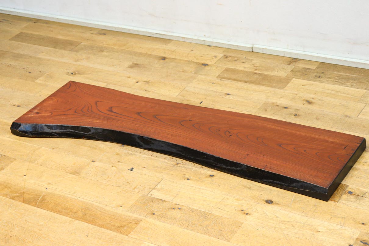 杢目が美しいツートンカラーの敷板　DC8406