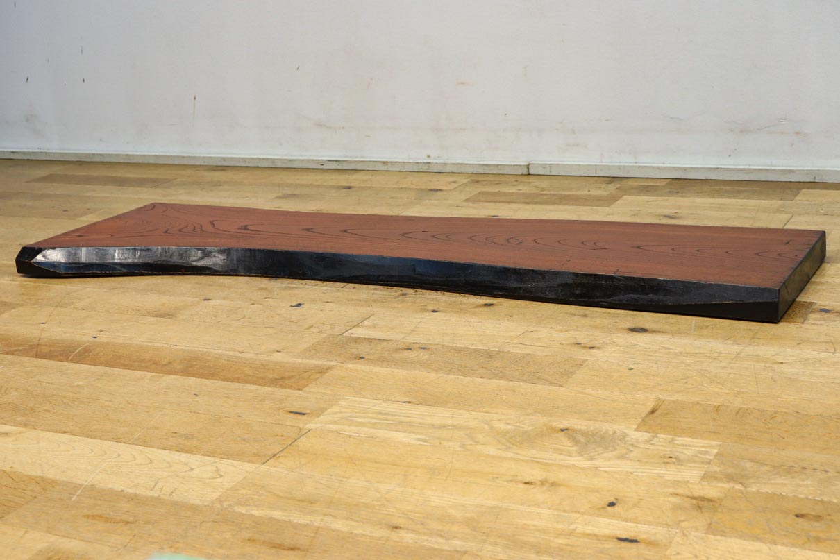 杢目が美しいツートンカラーの敷板　DC8406