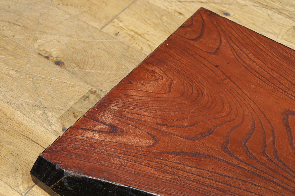 杢目が美しいツートンカラーの敷板　DC8406