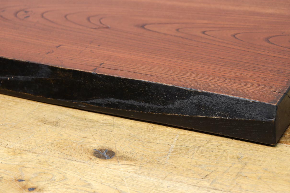 杢目が美しいツートンカラーの敷板　DC8406