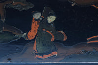 人物を描いた絵柄で上品な趣きある置台　DC8410