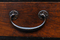 引き出しの杢目模様が映える針箱　DC8412