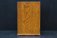 穏やかな杢目で味わいあるレトロな針箱　DC8413