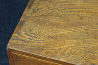 穏やかな杢目で味わいあるレトロな針箱　DC8413