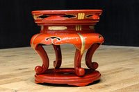 朱漆の華やかな雰囲気の置き台　DC8416