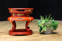 朱漆の華やかな雰囲気の置き台　DC8416