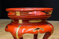 朱漆の華やかな雰囲気の置き台　DC8416