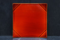 艶やかな春慶塗りが美しい菓子皿　 DC8424　在庫15枚