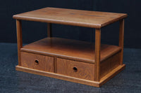 艶やかな風合いに美しい杢目が浮かぶ上品な置台　DC8426