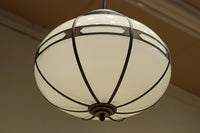 シンプル透かし様帯模様で風情ある雪洞型の電笠　DC8439