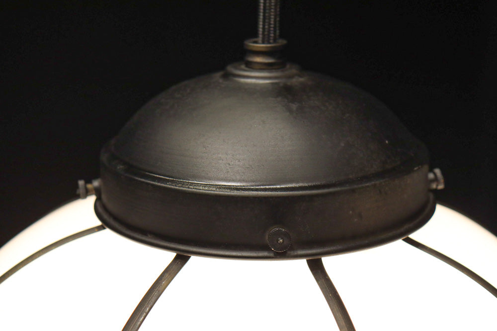 シンプル透かし様帯模様で風情ある雪洞型の電笠　DC8439