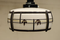 華やかな朱セルの紅葉模様で風情ある電笠　DC8446