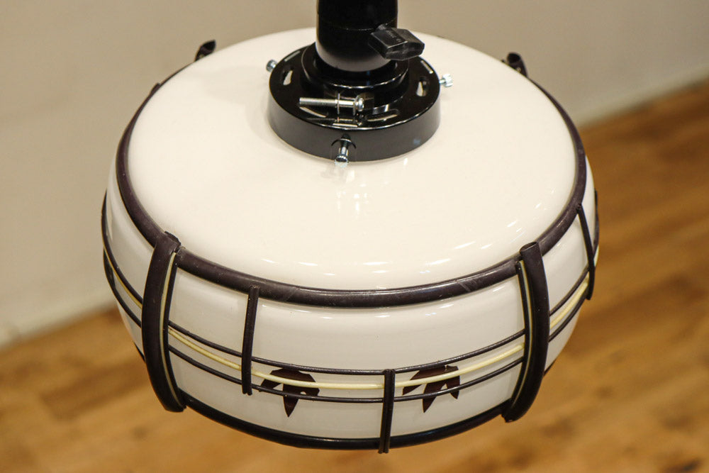 華やかな朱セルの紅葉模様で風情ある電笠　DC8446