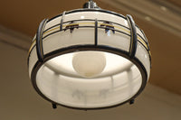 華やかな朱セルの紅葉模様で風情ある電笠　DC8446