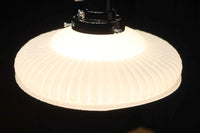 和の趣きあるプレスガラス電笠　DC8447