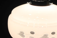 可愛らしい葉柄の透かし模様で風情ある電笠　DC8448