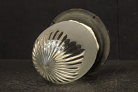 シャープな切子模様でレトロな雰囲気の天井直付け灯カバー　DC8453