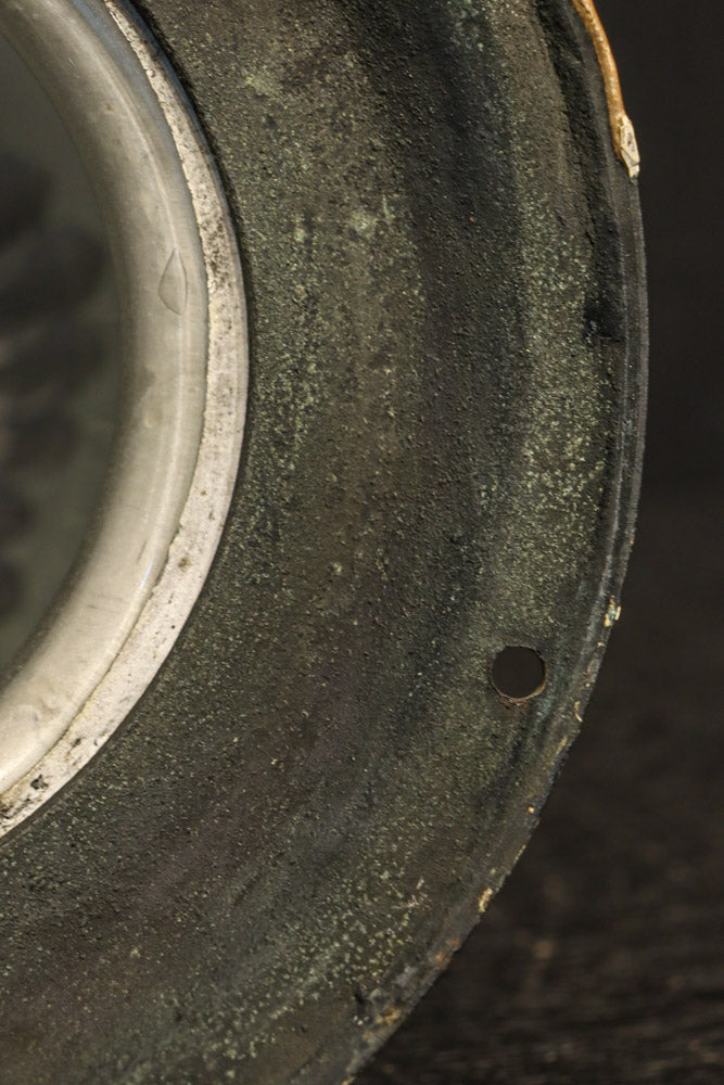 シャープな切子模様でレトロな雰囲気の天井直付け灯カバー　DC8453