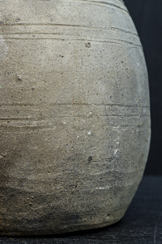 時代を重ねた自然の趣きある壺　DC8458