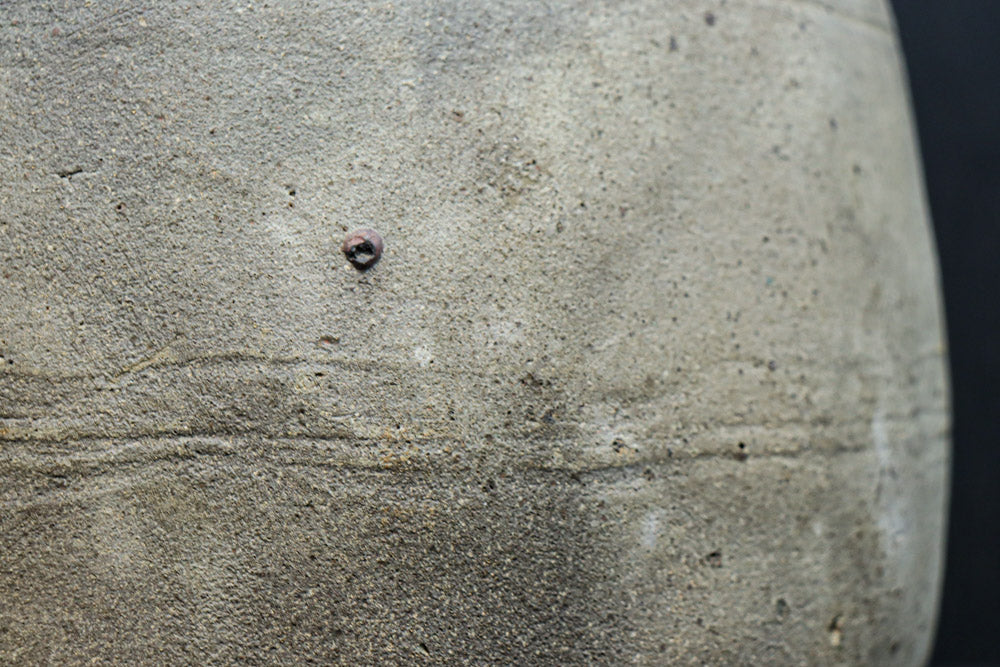 時代を重ねた自然の趣きある壺　DC8458