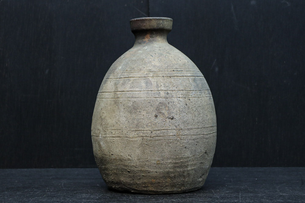 時代を重ねた自然の趣きある壺　DC8458