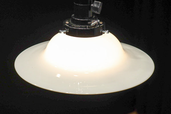 麦わら帽子を思わせる風情溢れる電笠　DC8470