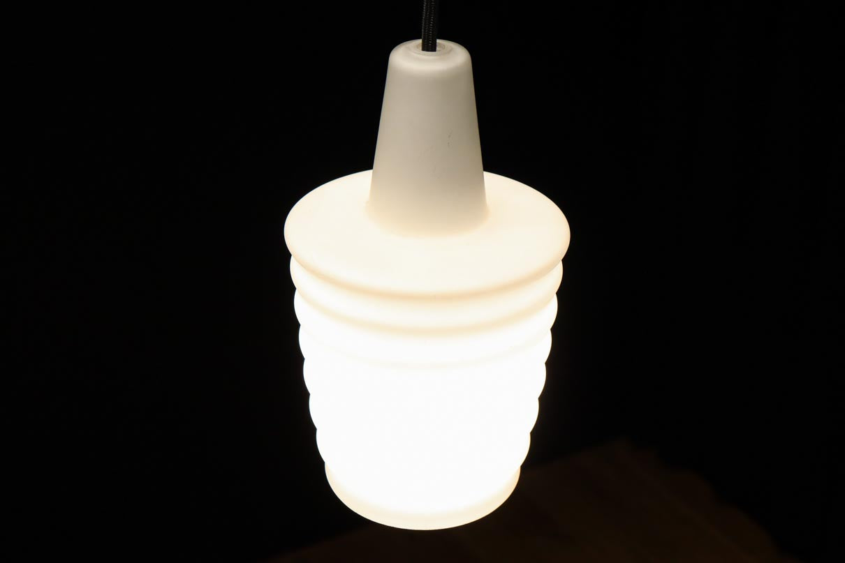 Pressed glass lampshade DC8472