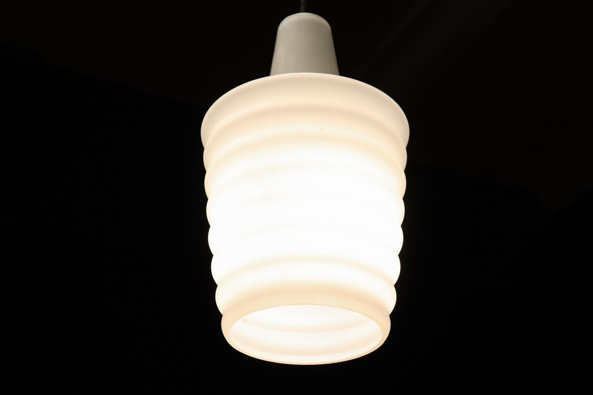 Pressed glass lampshade DC8472