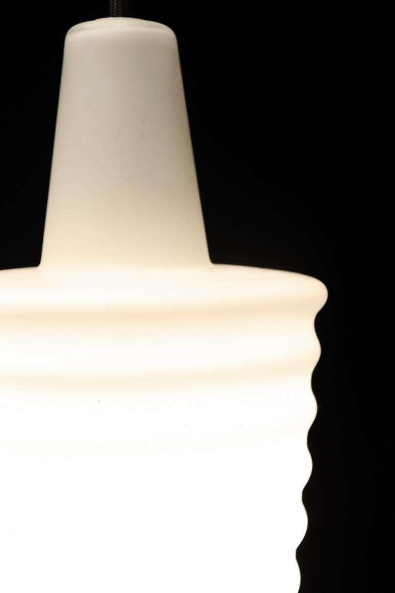 Pressed glass lampshade DC8472