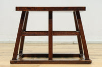 やぐら組作りの味わいある小振りな踏み台　DC8483