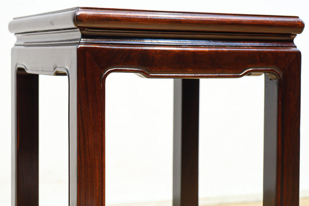 艶やかな色味に上質感漂う小さな花台　DC8485