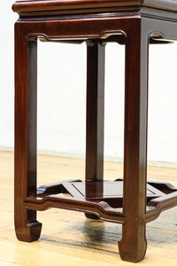 艶やかな色味に上質感漂う小さな花台　DC8485