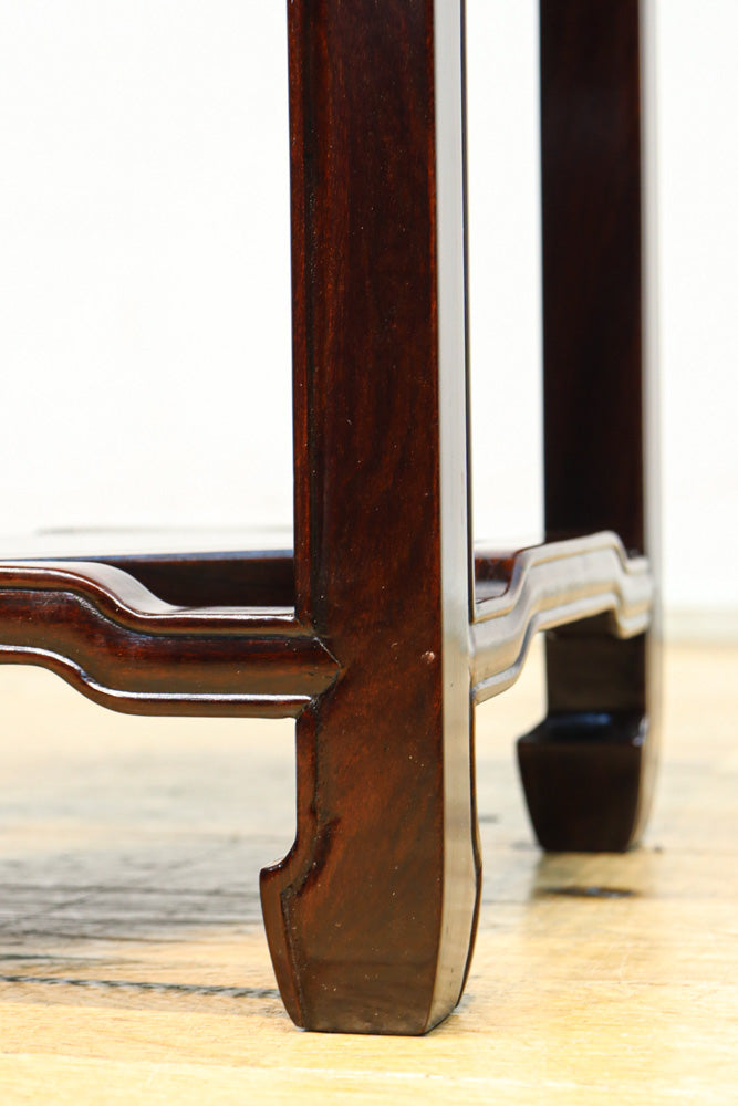 艶やかな色味に上質感漂う小さな花台　DC8485