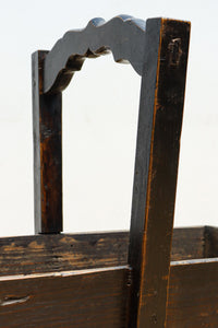 特大サイズ!! 可愛らしい持ち手の使い馴染んだ味わいのある炭入れ　DC8495