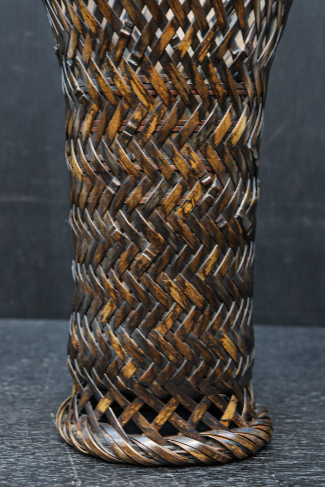 スラリとしたシルエットの持ち手付き花カゴ DC8523 – 古福庵