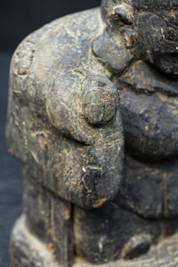 時代を重ねた風格漂う恵比寿様大黒様のセット　DC8543　在庫2体一組