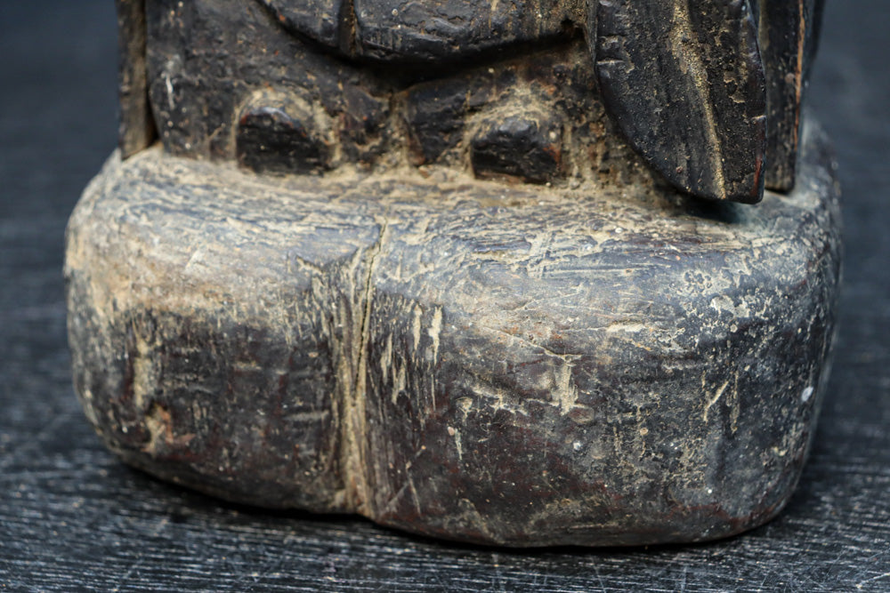 時代を重ねた風格漂う恵比寿様大黒様のセット　DC8543　在庫2体一組