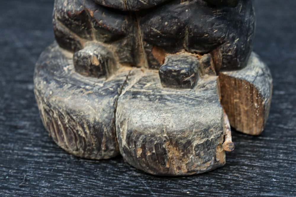 時代を重ねた風格漂う恵比寿様大黒様のセット　DC8543　在庫2体一組