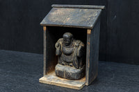 時代を重ねた風格漂う恵比寿様大黒様のセット　DC8543　在庫2体一組