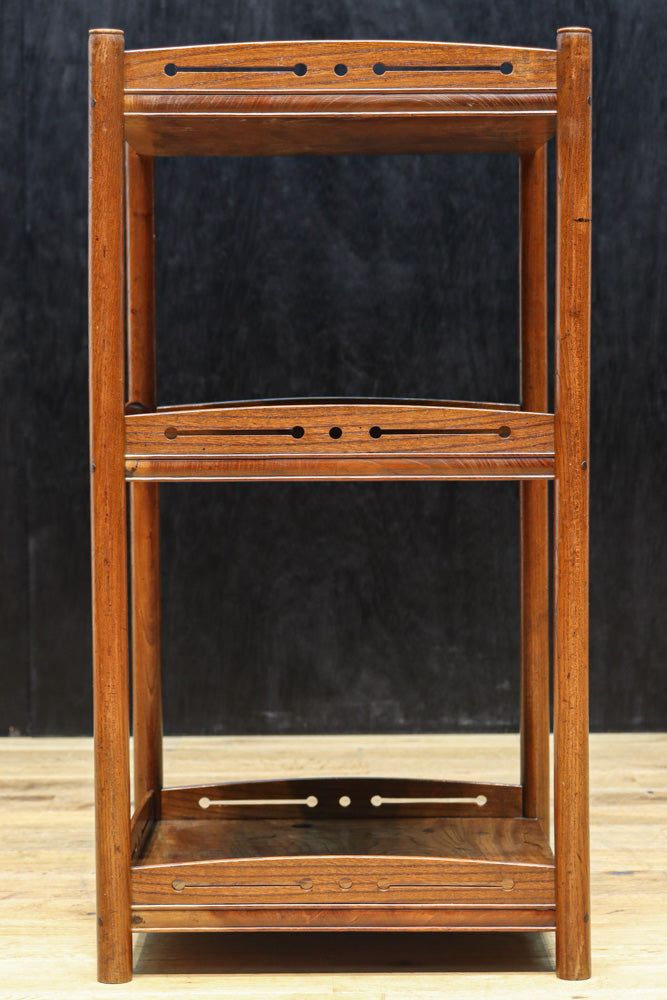 透かし装飾模様が素敵な和の趣きある飾り台　DC8554