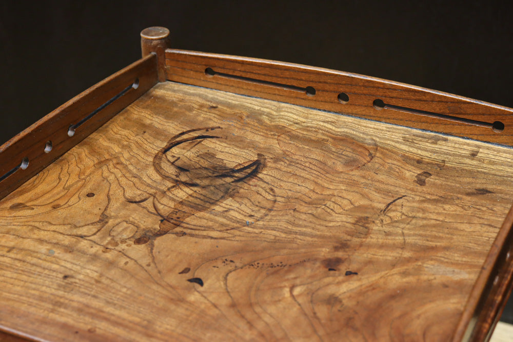 透かし装飾模様が素敵な和の趣きある飾り台　DC8554