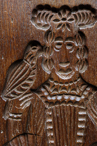 可愛らしい絵柄のレリーフ彫刻飾り　DC8558