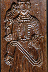 可愛らしい絵柄のレリーフ彫刻飾り　DC8558