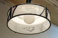 透かし模様とセル装飾で上品な電笠　DC8571